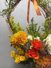 Leonie Turuncu Seramik Mini Arajman