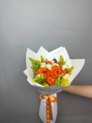 Turuncu Royel Deluxe Buket