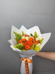 Turuncu Royel Deluxe Buket